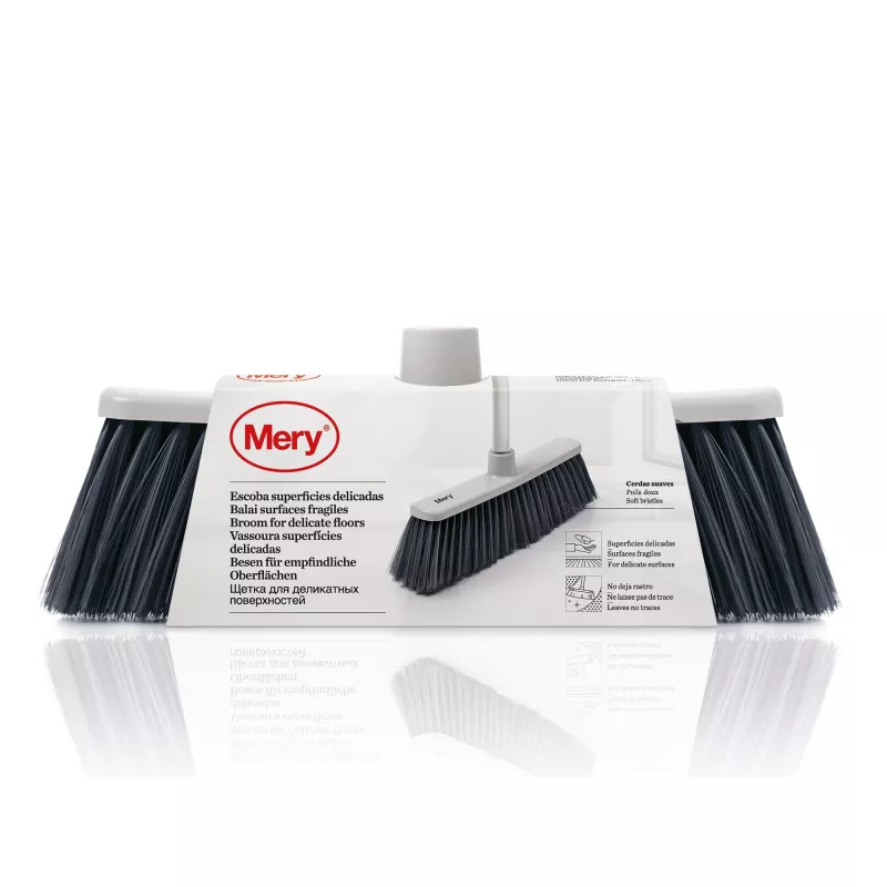 MERY minkšto grindų šepečio galva be koto, 27 cm (05073401)
