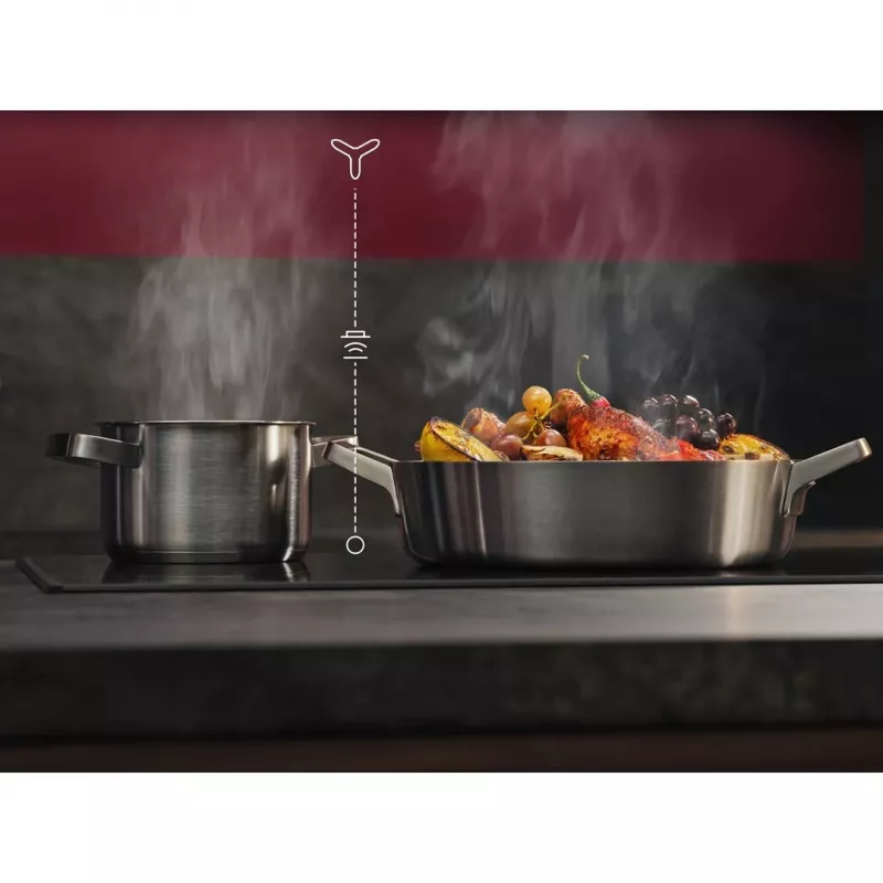 AEG DGE5661HM integruotas gartraukis 55 cm, nerūdijančio plieno