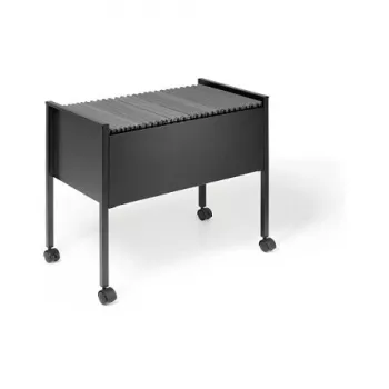 DURABLE Eco Suspension File Trolley 80 A4 juodas