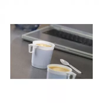 STARPAK vienkartiniai popieriniai kavos puodeliai 250 ml balti 80 mm (50 vienetų pakuotė)