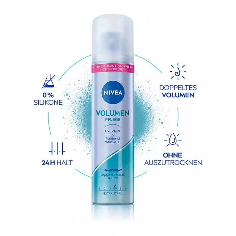 NIVEA VOLUME & HOLD Styling purškiklis 75 ml