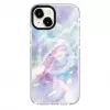 Evelatus Apple iPhone 15 Plus PC+TPU dėklas su MagSafe - Custom Marble Purple