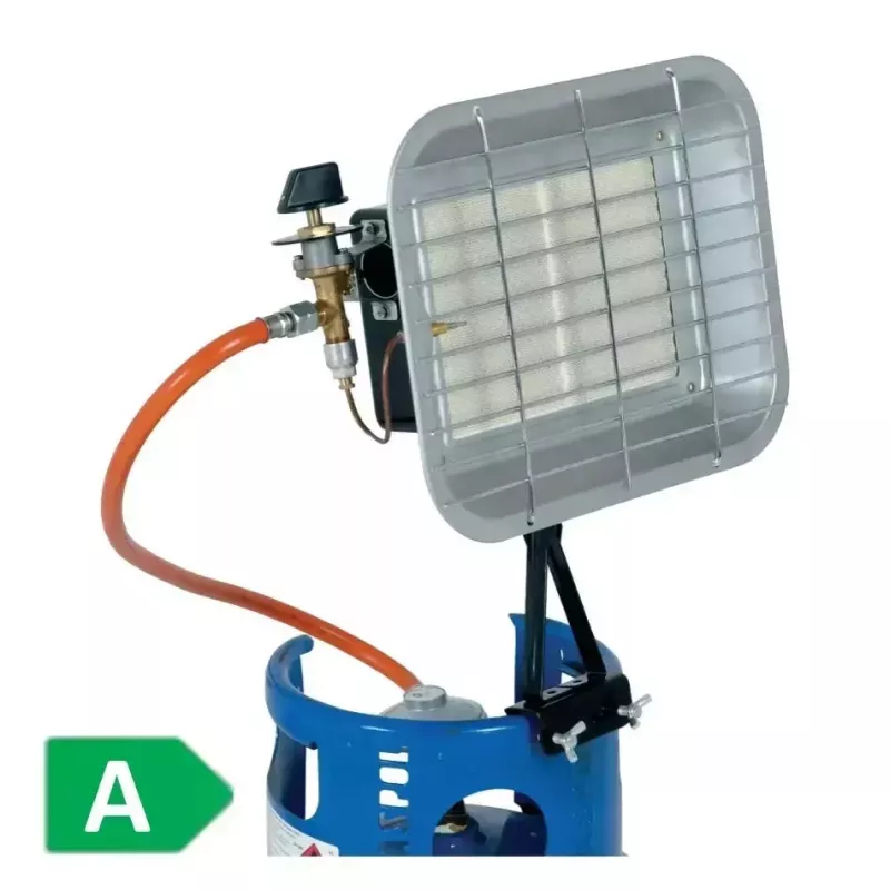 DEDRA dujinis spinduliuojantis šildytuvas cilindrui 4,6kW