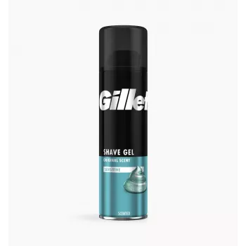 Gillette Sensitive skutimosi gelis 200 ml