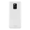 Fixed Zen 20 nešiojamas įkroviklis (power bank) 20000 mAh su LCD ekranu ir PD 20W išėjimu - baltas FIXZEN-20-WH