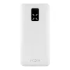 Fixed Zen 20 nešiojamas įkroviklis (power bank) 20000 mAh su LCD ekranu ir PD 20W išėjimu - baltas FIXZEN-20-WH
