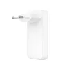 Fixed Slim 2xUSB-C kelioninis įkroviklis 65W GaN PD baltas