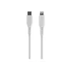 „Fixed Liquid Silicone“ USB-C į Lightning kabelis, 2 m, baltas, FIXDLS-CL2-WH