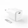 Fiksuotas mini GaN maitinimo adapteris su USB-C išėjimu ir PD palaikymu, 65W