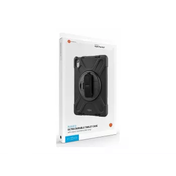 Fixed Samsung Galaxy Tab A7 Lite silikoninis dėklas - juodas