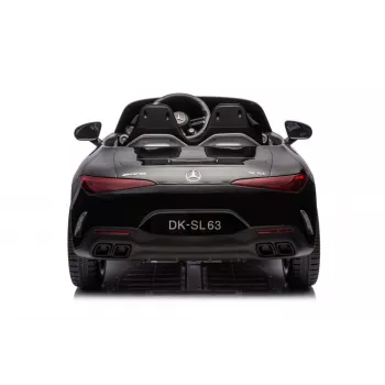 LEAN CARS Mercedes AMG SL63 akumuliatorinis automobilis, juodas