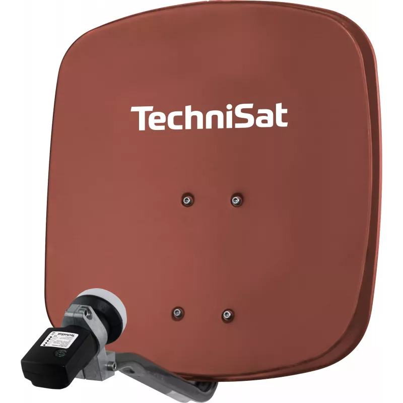 TechniSat 45 cm aliuminio offset palydovinė lėkštė su vienu LNB 1445/8195