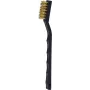 KS TOOLS žalvarinė vielinė žvakių valymo šepetėlis, 2 eilių, 170mm (201.2316)