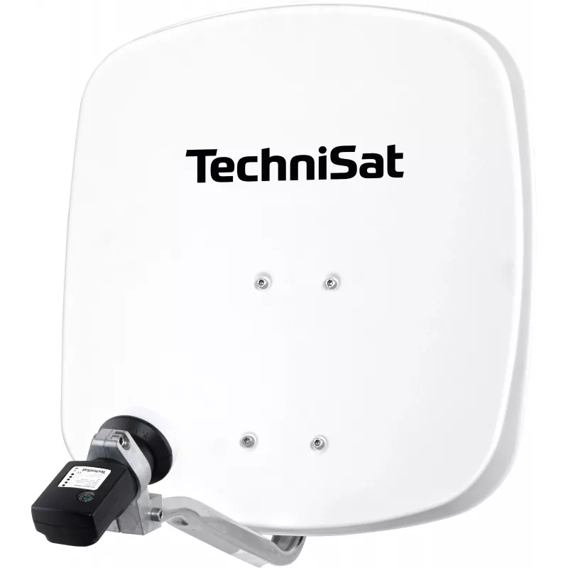 TechniSat SAT veidrodinė antena su LNB, 45 cm lėkštė, aliuminis, vienas LNB (1745/8195)