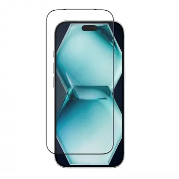 AMAZINGTHING Titan +Care Full Glass grūdinto stiklo ekrano apsauga iPhone 18 Pro Max su montavimo rėmeliu