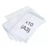 Rapesco ECO GRS A3 dokumentų aplankai, permatomi, 10 vnt. 1817