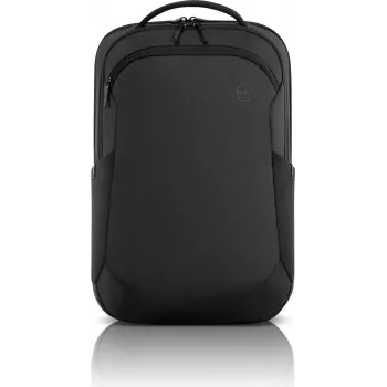 Dell Ecoloop Pro kuprinė 20L iš perdirbto plastiko, 17 colių nešiojamojo kompiuterio skyrius, RFID, juoda TFRGJ