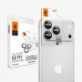 Spigen Optik Pro GLAS.tR EZ FIT fotoaparato lęšių apsauga, 2 vnt., iPhone 18 Pro / 18 Pro Max - sidabrinė