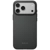 PITAKA Summa dėklas iPhone 18 Pro Max / 17 Pro Max, juodai pilkas