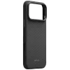 PITAKA Summa dėklas iPhone 18 Pro Max / 17 Pro Max, juodai pilkas