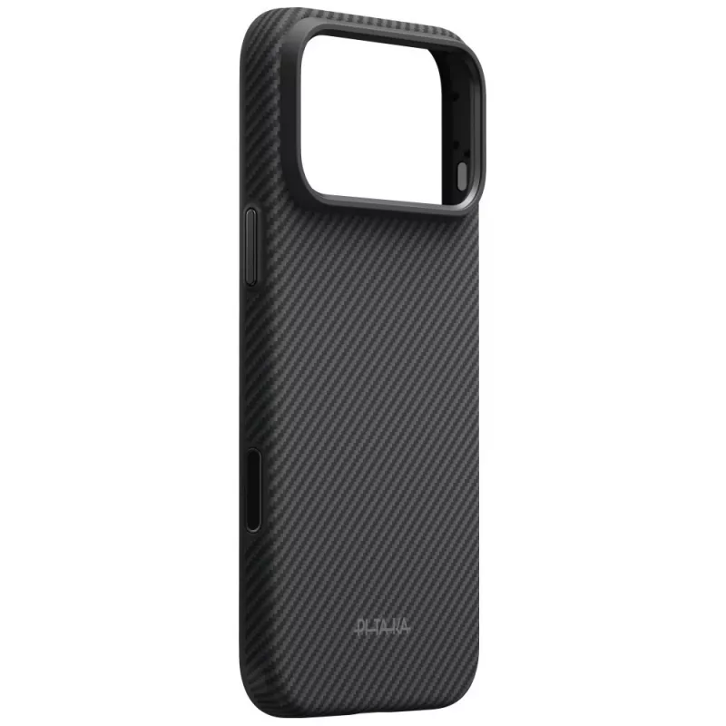 PITAKA Summa dėklas iPhone 18 Pro Max / 17 Pro Max, juodai pilkas