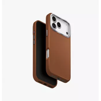 UNIQ Lyden MagClick įkrovimo dėklas iPhone 17 Pro Max - Karamelės spalvos