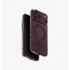 UNIQ Airsuit MagClick įkrovimo dėklas iPhone 18 Pro Max / 17 Pro Max - Burgundijos spalvos