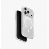 UNIQ Hybrid dėklas iPhone 18 Pro / 17 Pro su Magclick Charging Airsuit permatomas