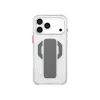 SKINARMA Haxa dėklas iPhone 17 Pro Max su magnetiniu įkrovimu ir atlenkiamu stovu - permatomas