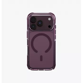 UNIQ Combat Magclick Charging dėklas iPhone 18 Pro / 17 Pro - Burgundy