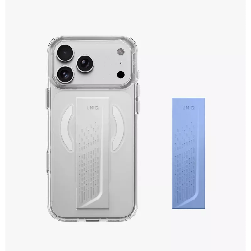 UNIQ Heldro Air MagClick įkrovimo dėklas iPhone 18 Pro Max / 17 Pro Max - bordinio spalvos