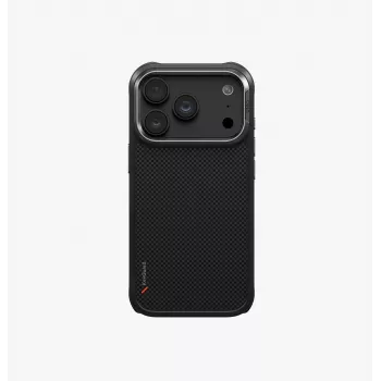 UNIQ Keva MagClick įkrovimo dėklas iPhone 18 Pro / 17 Pro, juodas