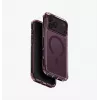 UNIQ Combat MagClick įkrovimo dėklas iPhone 18 Pro Max / 17 Pro Max - bordo spalvos