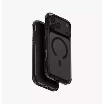 UNIQ Combat MagClick įkrovimo dėklas iPhone 18 Pro Max / 17 Pro Max - juodas