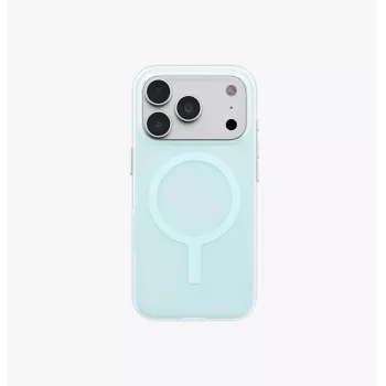 UNIQ Clario Magclick įkrovimo dėklas iPhone 18 Pro / 17 Pro - mėtų spalvos