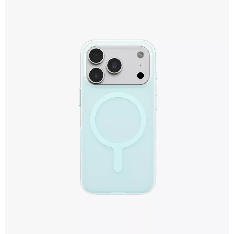 UNIQ Clario Magclick įkrovimo dėklas iPhone 18 Pro / 17 Pro - mėtų spalvos