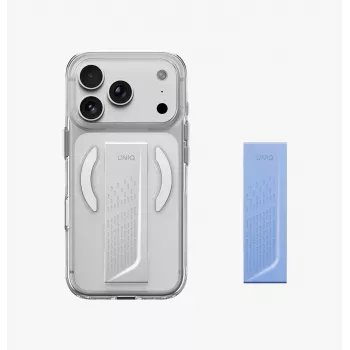 UNIQ Heldro Air Clear Magclick Charging dėklas iPhone 18 Pro / 17 Pro
