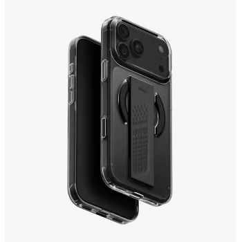 UNIQ Heldro Air iPhone 18 Pro Max / 17 Pro Max Magclick įkrovimo dėklas Tinted Smoke