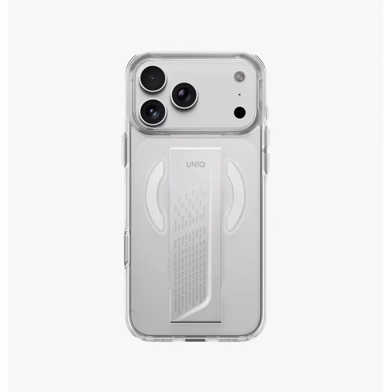 UNIQ Heldro Air iPhone 18 Pro Max / 17 Pro Max Magclick įkrovimo dėklas Tinted Smoke