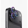 UNIQ Optix Aluguard (DX2) fotoaparato objektyvo apsauga, skirta iPhone 18 Pro / iPhone 18 Pro Max – perlamutrinė, su aplikatoriumi