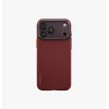 UNIQ Keva Edge Magclick įkrovimo dėklas iPhone 18 Pro Max / 17 Pro Max - raudonas