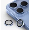 UNIQ Optix Prime apsauginis fotoaparato lęšių dangtelis iPhone 18 Pro / iPhone 18 Pro Max - Glacier Chrome su aplikatoriumi