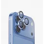 UNIQ Optix Aluguard (DX2) fotoaparato objektyvo apsauga iPhone 18 Pro / iPhone 18 Pro Max – mėlyna su aplikatoriumi