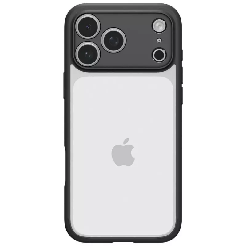 Spigen Ultra Hybrid iPhone 17 Pro / 18 Pro dėklas, matinis juodas