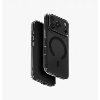 UNIQ Airsuit MagClick įkrovimo dėklas iPhone 18 Pro / 17 Pro - juodas