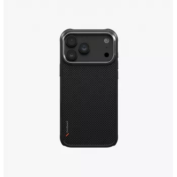 UNIQ Keva Magclick įkrovimo dėklas iPhone 18 Pro Max / 17 Pro Max - juodas
