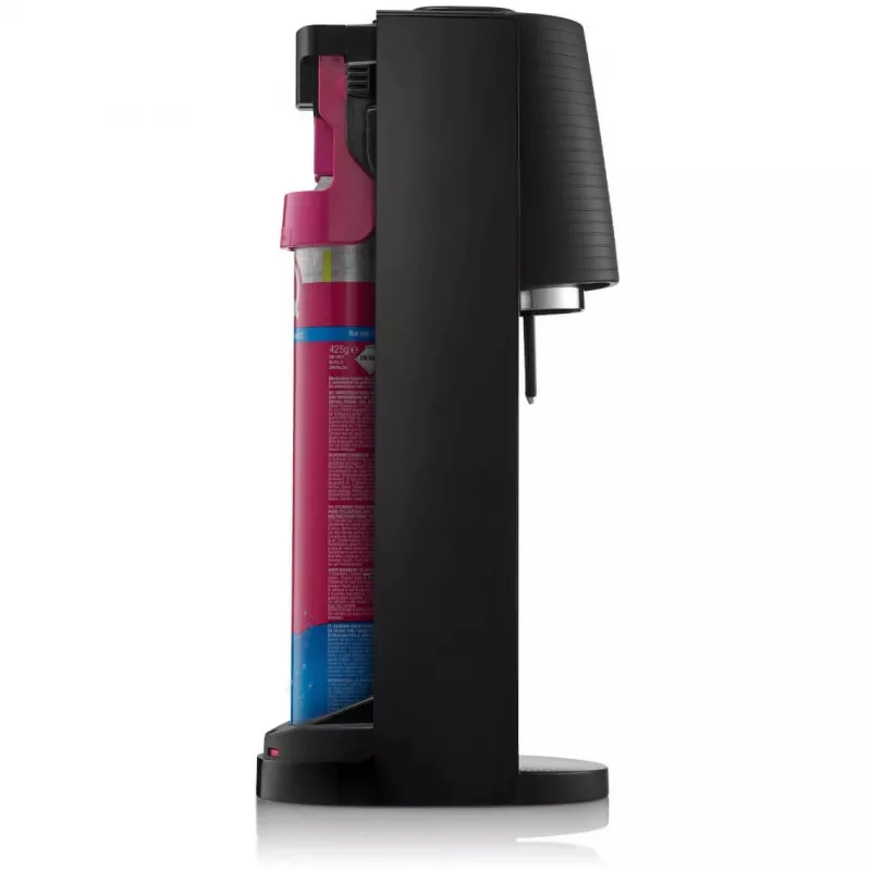 SodaStream Terra Megapack juodas gazuoto vandens aparatas su 3 buteliais ir Quick Connect CO2 balionu