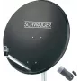 SCHWAIGER SAT sistema 80 cm 1 vartotojui su Single-LNB, antracito spalvos