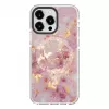 Evelatus Apple iPhone 15 Pro PC+TPU dėklas su MagSafe - Marmuro rausvas
