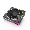 Zalman ZM-DF120R A3 120 mm atvirkštinių menčių ventiliatoriai su „daisy chain“ funkcija, 3 vnt., juodi